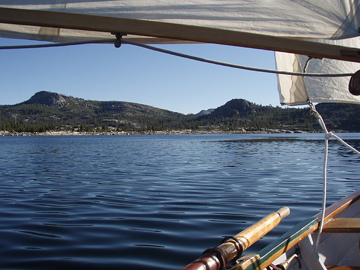 Loon Lake CA camping and sailing 9/57/09