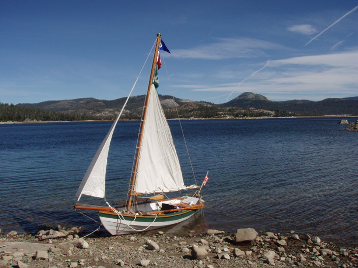 Loon Lake CA camping and sailing 9/57/09
