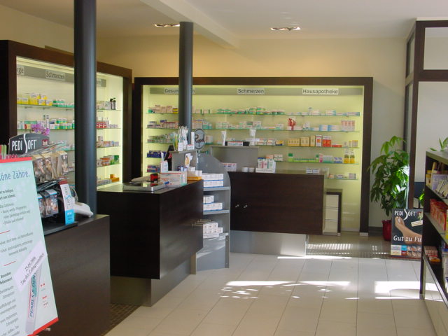 Apotheke Halle Luckner Interieur