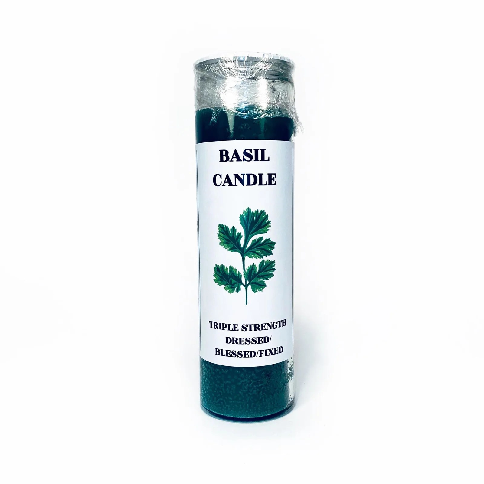Basil Candle (XXX) 7 DAY FIXED/SCENTED CANDLES