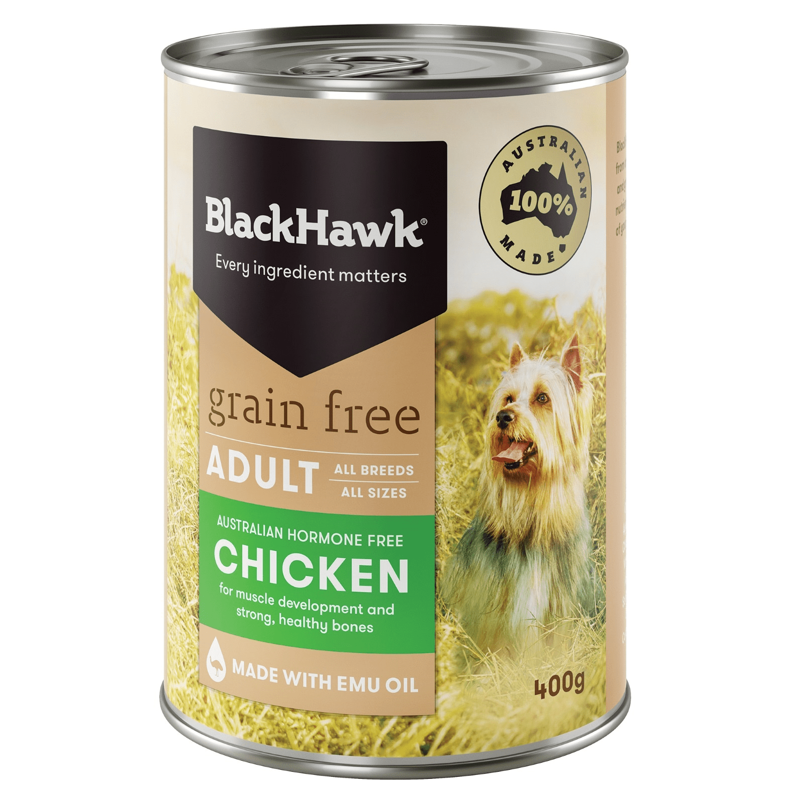 Black Hawk Grain Free Chicken Adult Moist Dog Food
