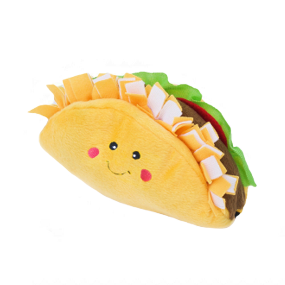Zippy Paws Nom Nomz Taco Dog Toy