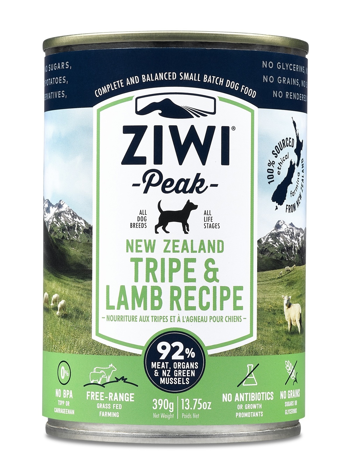 Ziwi Peak Tripe & Lamb Wet Dog Food