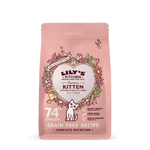 Lily’s Kitchen ‘Curious Kitten’ Dry Kitten Food