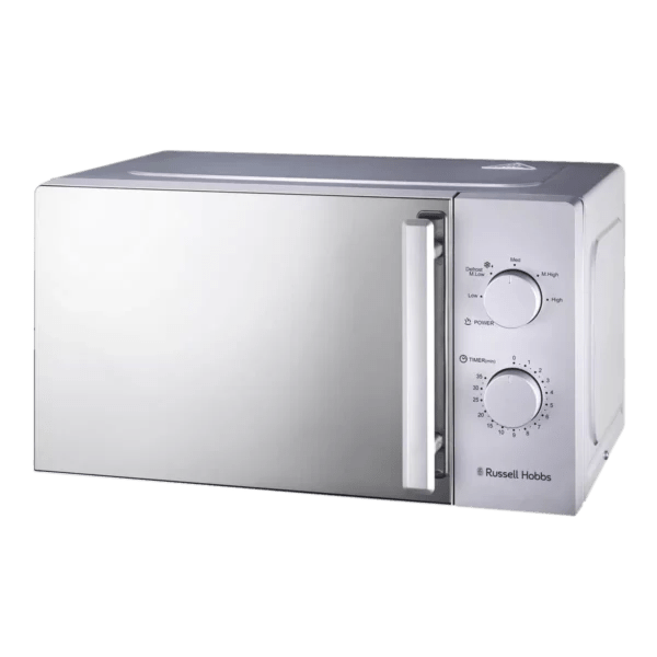 Russell Hobbs RHMN20L 20L Manual Microwave Silver Luckys Discount Centre