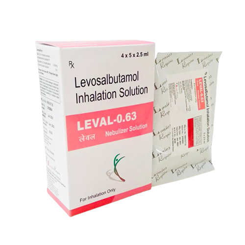 Leval-0.63 PCD | Levosalbutamol 0.63 mg | Lucky Pharma