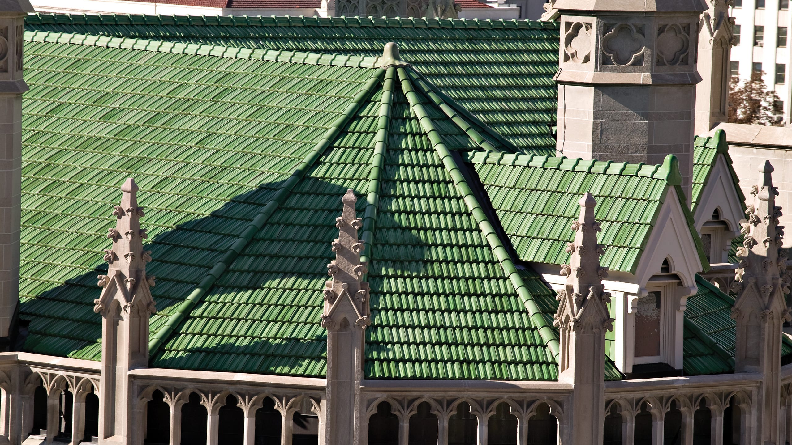 Cathedral Basilica of the Immaculate Conception Ludowici Roof Tile