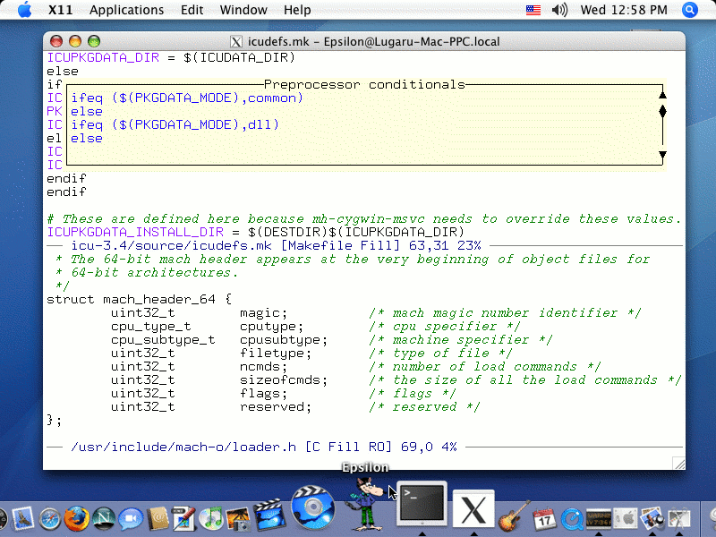 Epsilon for Mac OS X