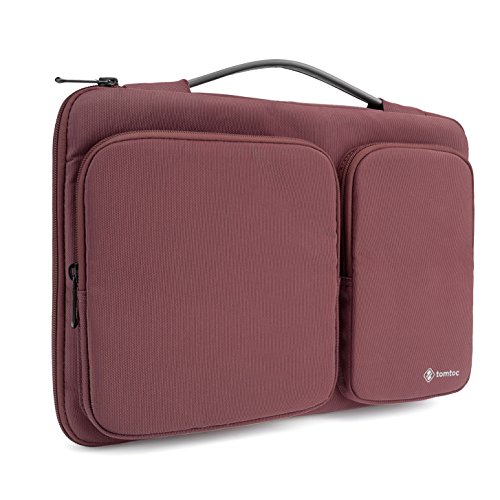Tomtoc 360° Protective Laptop Sleeve Case Bag for 1515.6 Inch HP 15.6" Touchscreen Laptop and