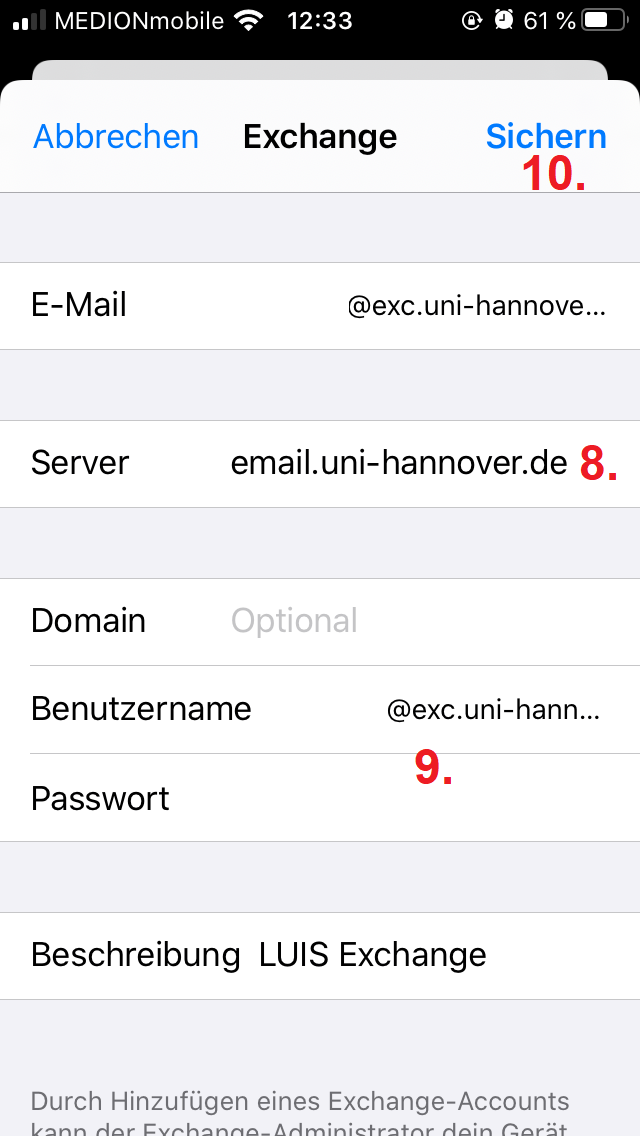 Apple iOS Profil einrichten Leibniz University IT Services