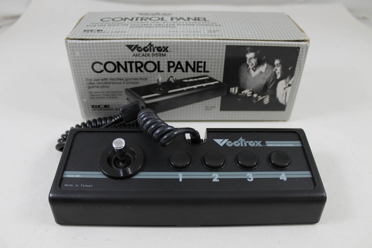 Original Vectrex Control Panel in box!