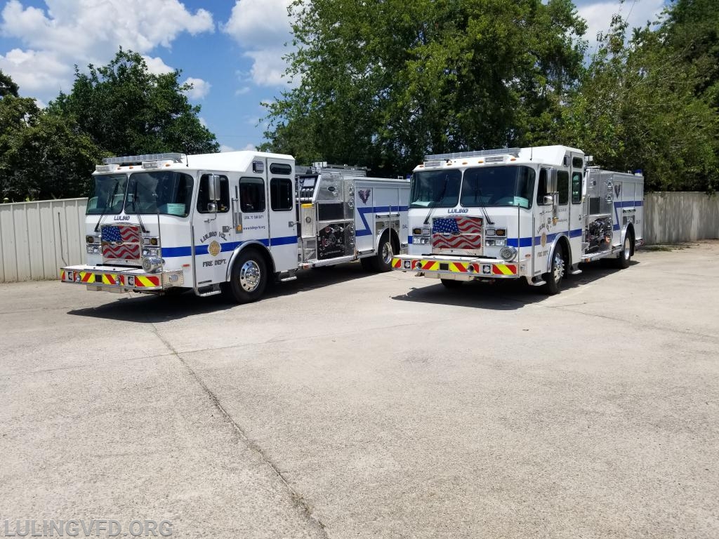 Luling Volunteer Fire Department receives new apparatus! Luling