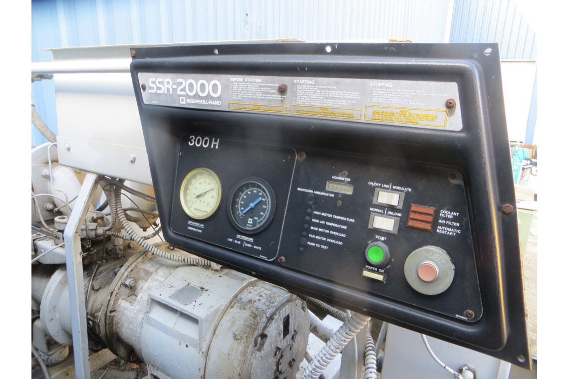 IngersollRand SSR2000 Air Compressor For Sale
