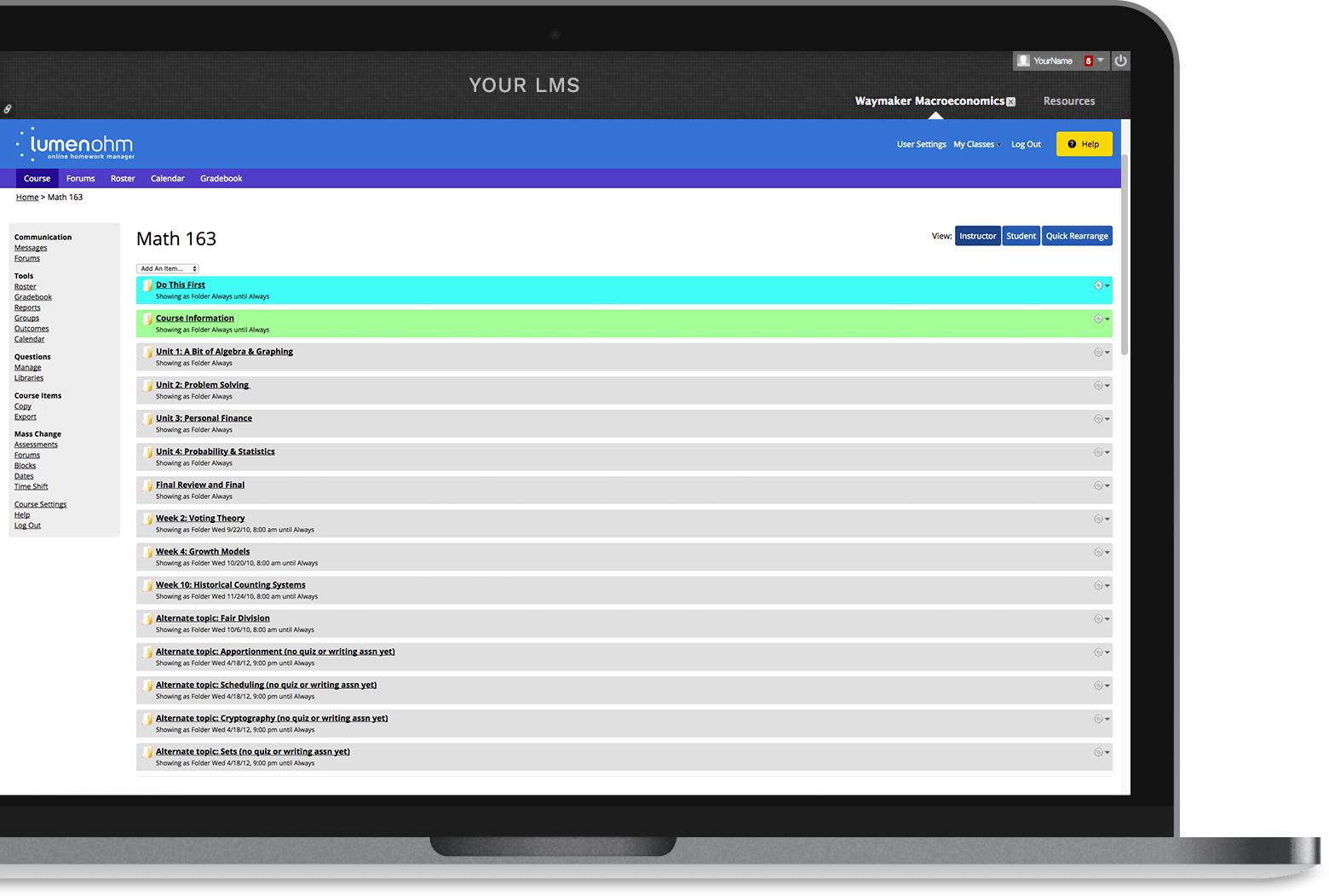 Courseware Lumen Online Homework Manager Lumen Learning