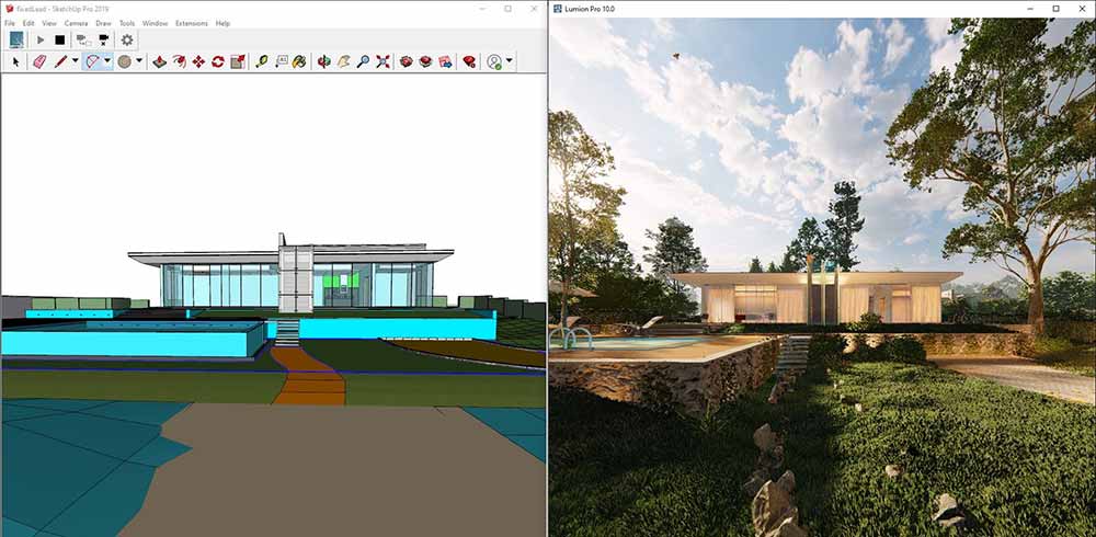 Lumion pour Sketchup De votre maquette numérique au rendu 3D