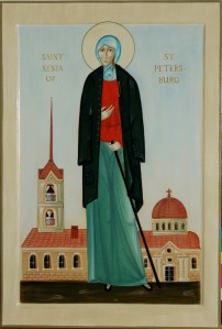 Icon of Saint Xenia Arrives at LUM Lafayette Urban Ministry