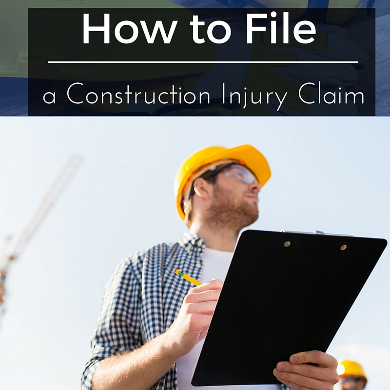 How to File a Construction Injury Claim Lundy Law
