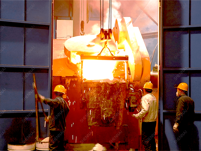 Aluminum Induction Melting Furnace Luoyang Shennai Power Equipment Co