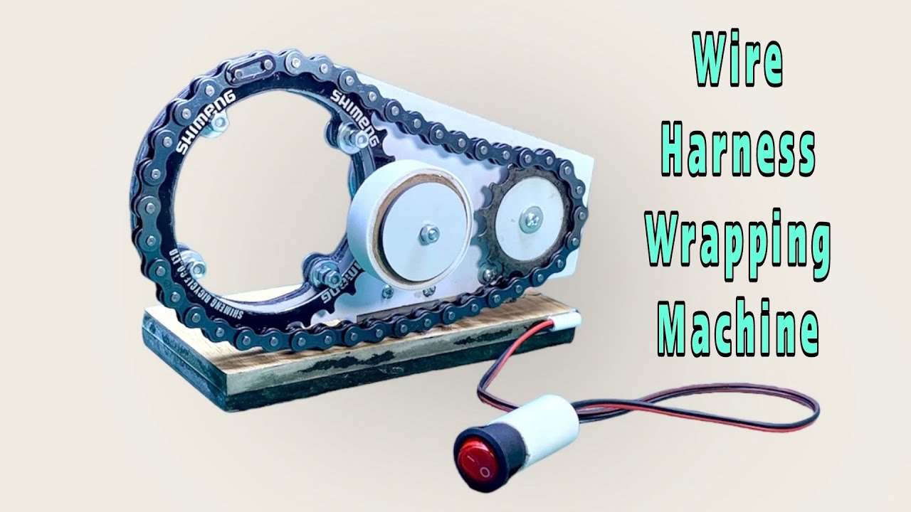 DIY Wire Harness Wrapping Machine Tutorial Wrapping Machine