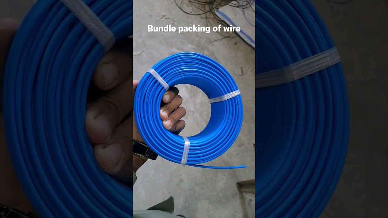 Packing Wire Coils A Wire Packing Machine for Efficient Wire Coil