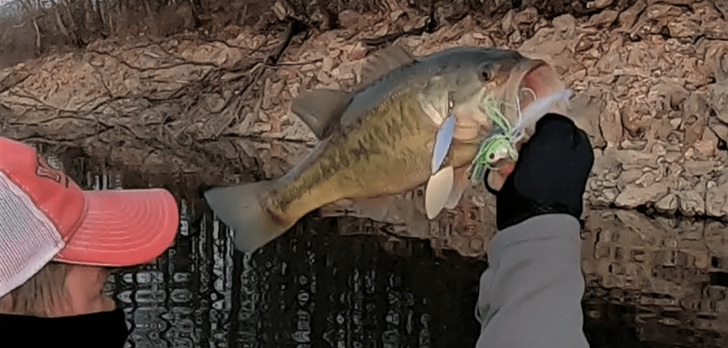 Spring Power Fishing for Bass from a Kayak