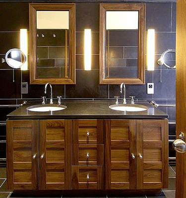 See how to incorporate these creative ideas for a modern bathroom vanity right into your space. Modern Bathroom Design Clever Lighting Design