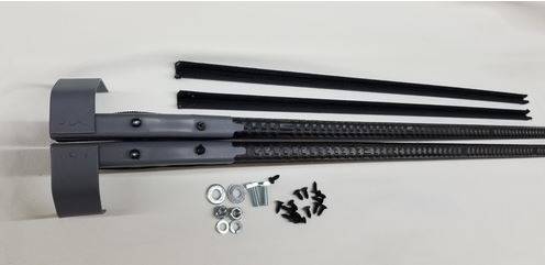 QUARTER WINDOW GLASS RUN CHANNEL KIT (UN-BEADED) - Lutty's Chevy