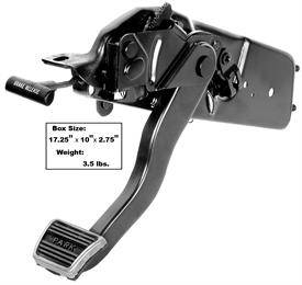 PARK BRAKE PEDAL ASSEMBLY (EMERGENCY) - Lutty's Chevy Warehouse - Lutty