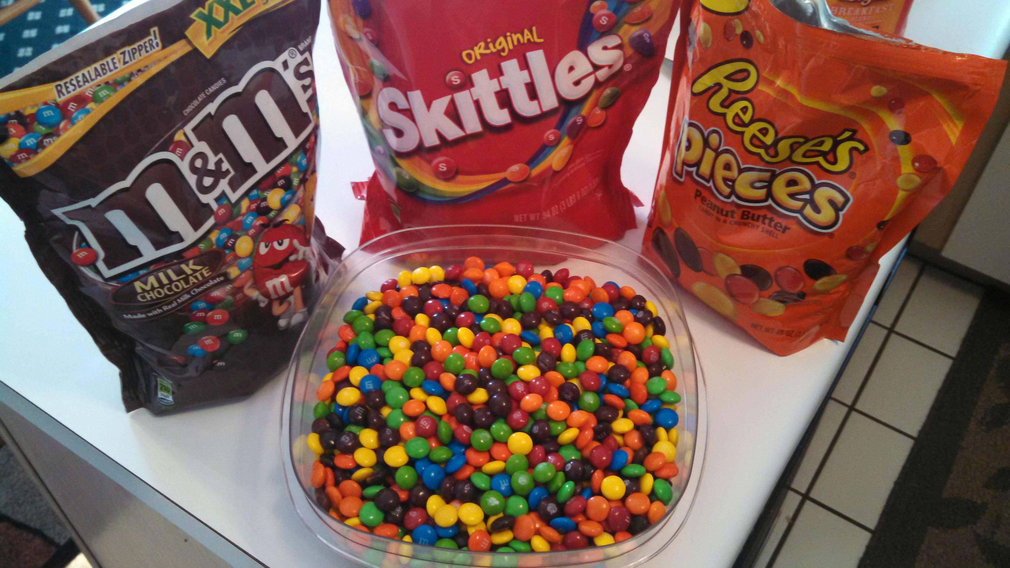 M&M’s, Skittles, and Reese’s LuvThat