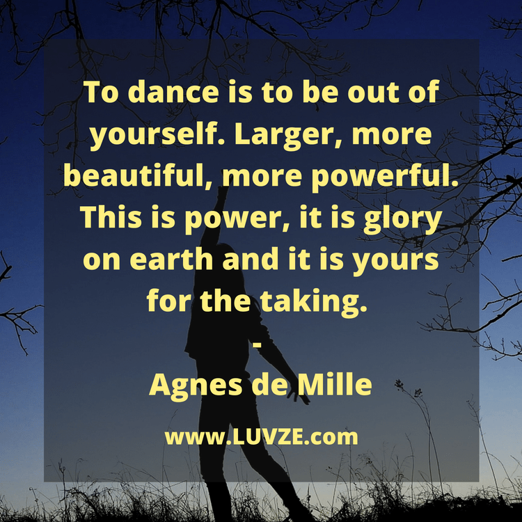 110 Inspirational Dance Quotes and Sayings