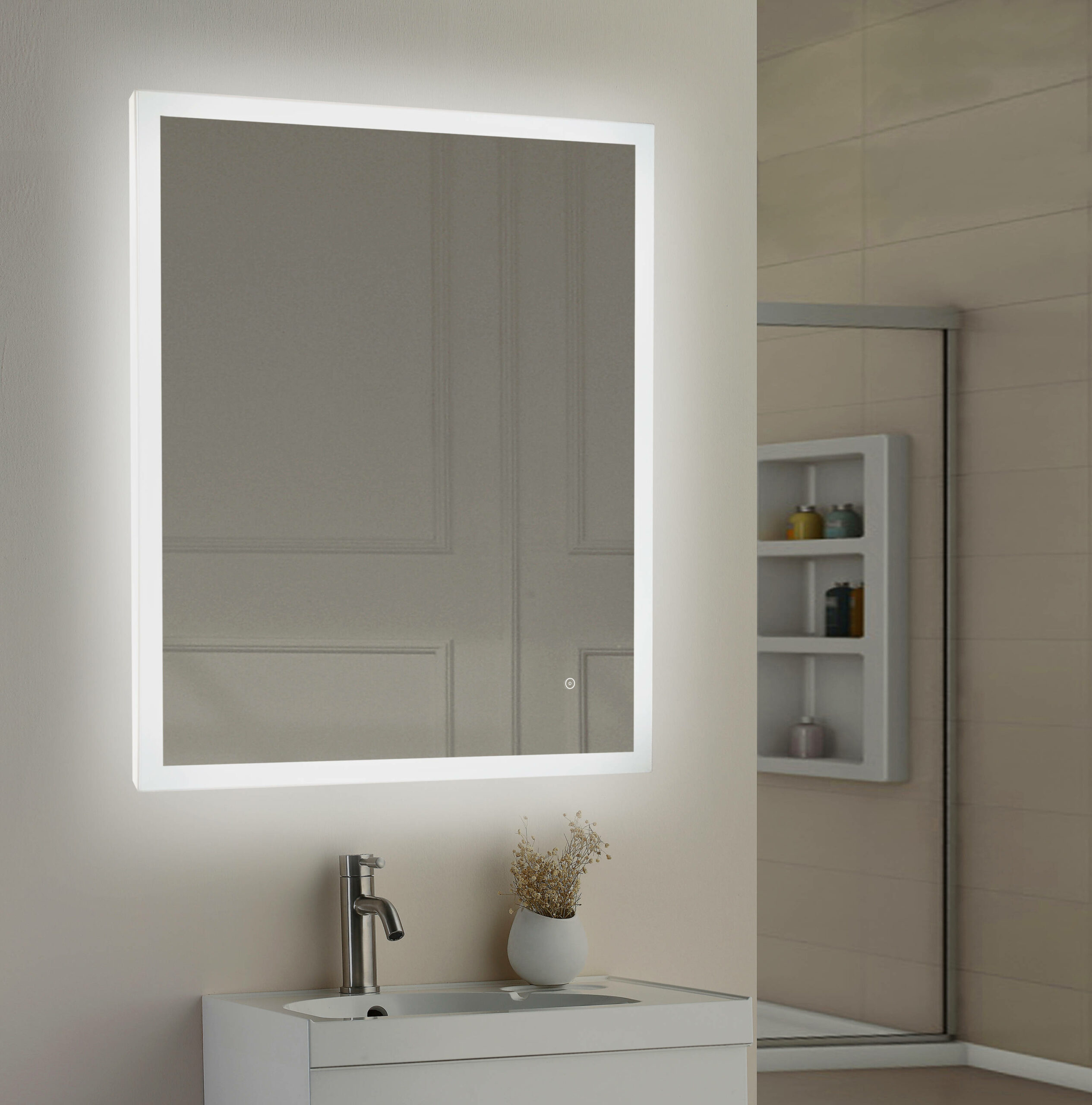 LED Bathroom Backlit Mirror luxdream