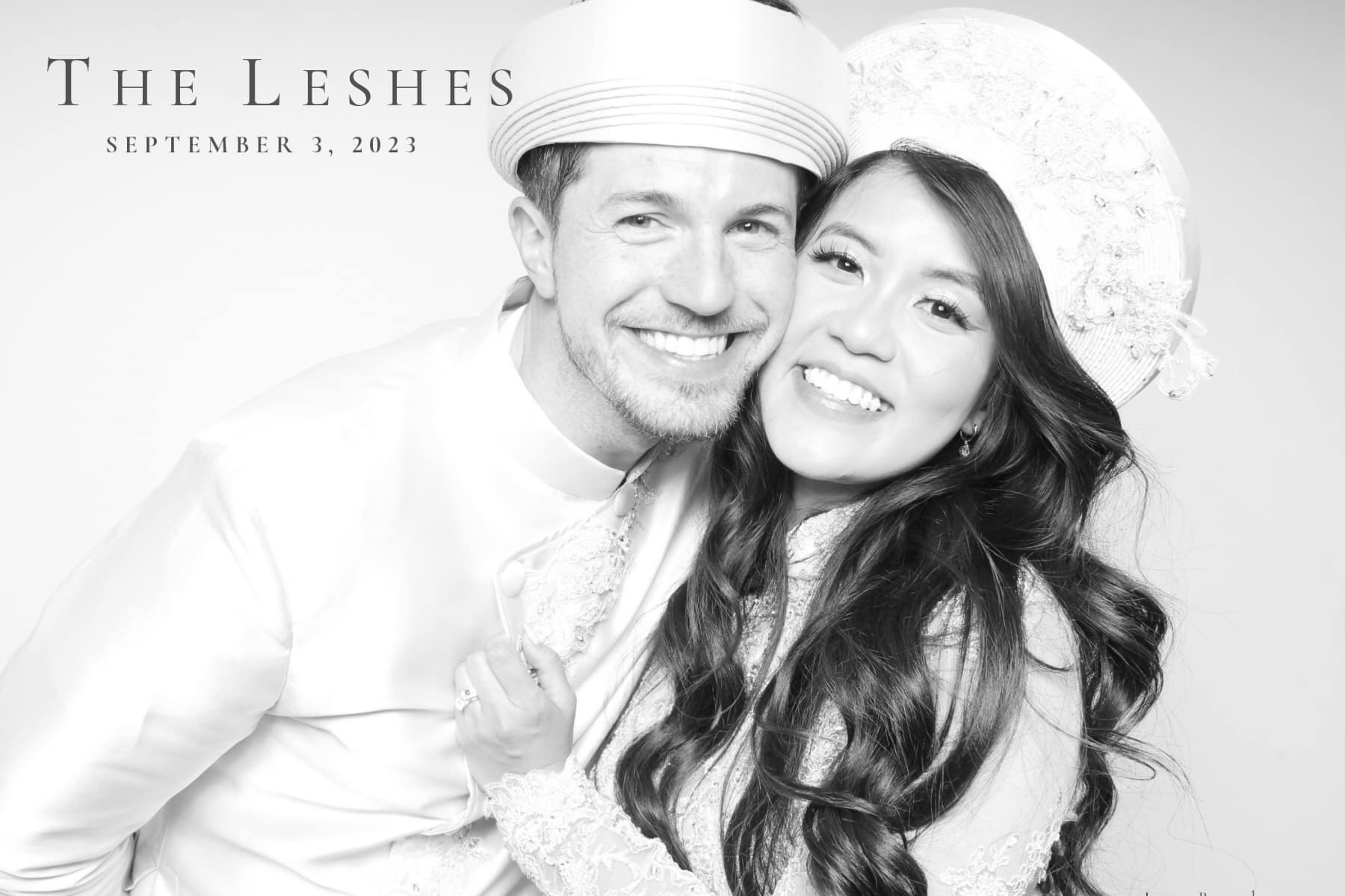 Black and White Photo Booth Ultimate Glam Photo