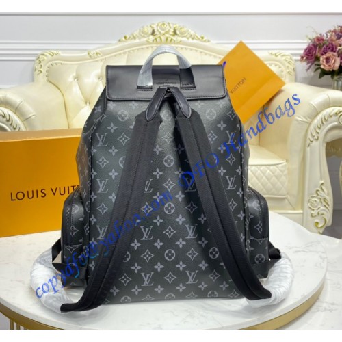 Louis Vuitton Monogram Eclipse Trio Backpack M45670black LuxTime DFO