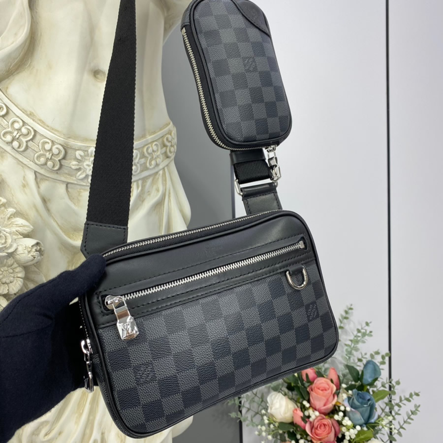 Louis Vuitton Damier Graphite Scott Messenger N50018 LuxTime DFO Handbags
