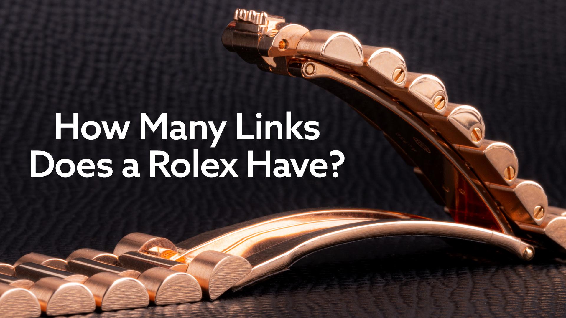 How Many Links Does a Rolex Come With? GREY MARKET MAGAZINE