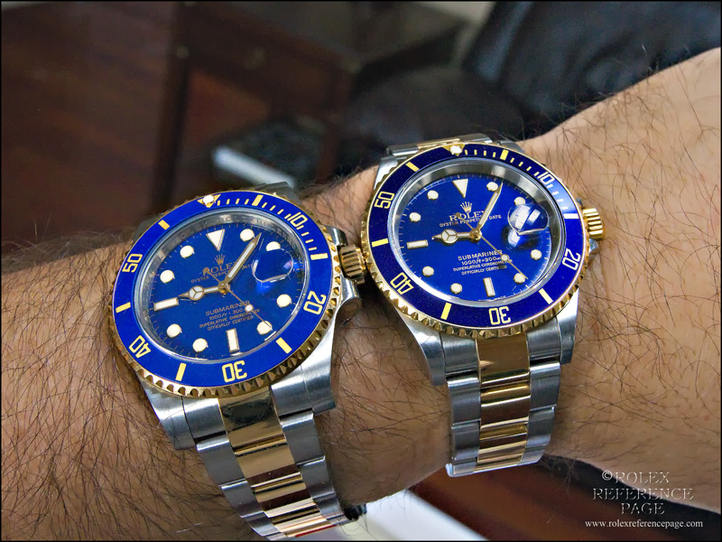 A Comparison of the Rolex Submariner 116613 vs. the Rolex Submariner 16613