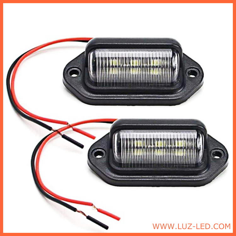 LED License Plate Light for Heavy Duty Trucks and Trailers