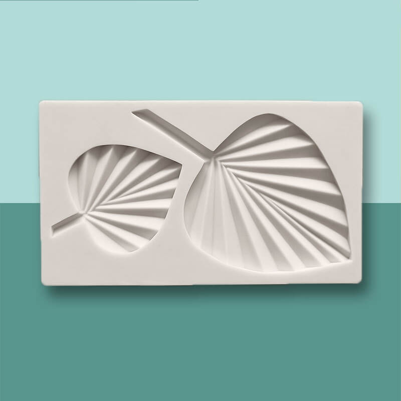Palm leaves/ folding leaves shape /fan shape leaves silicone fondant