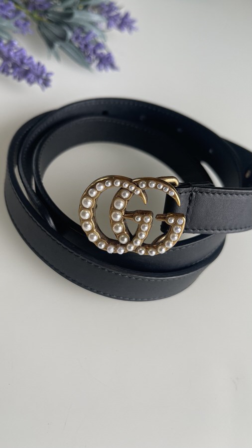 Gucci Pearl Belt LVLENKA Luxury Consignment