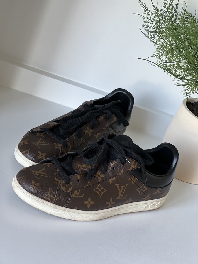 Louis Vuitton Monogram Tennis Shoes Men 9 LVLENKA Luxury Consignment