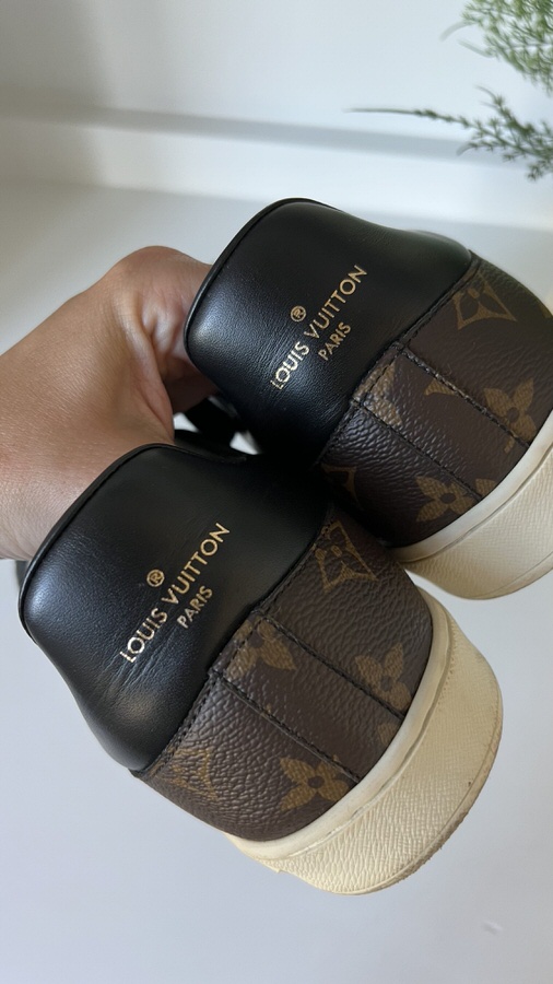Louis Vuitton Monogram Tennis Shoes Men 9 LVLENKA Luxury Consignment