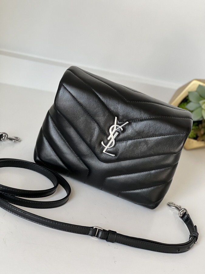 YSL Toy LouLou Black LVLENKA Luxury Consignment