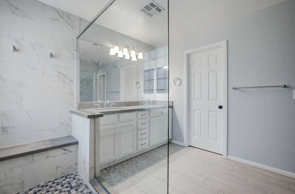 Brockton Remodel Oversized WalkIn Shower Lvremodel