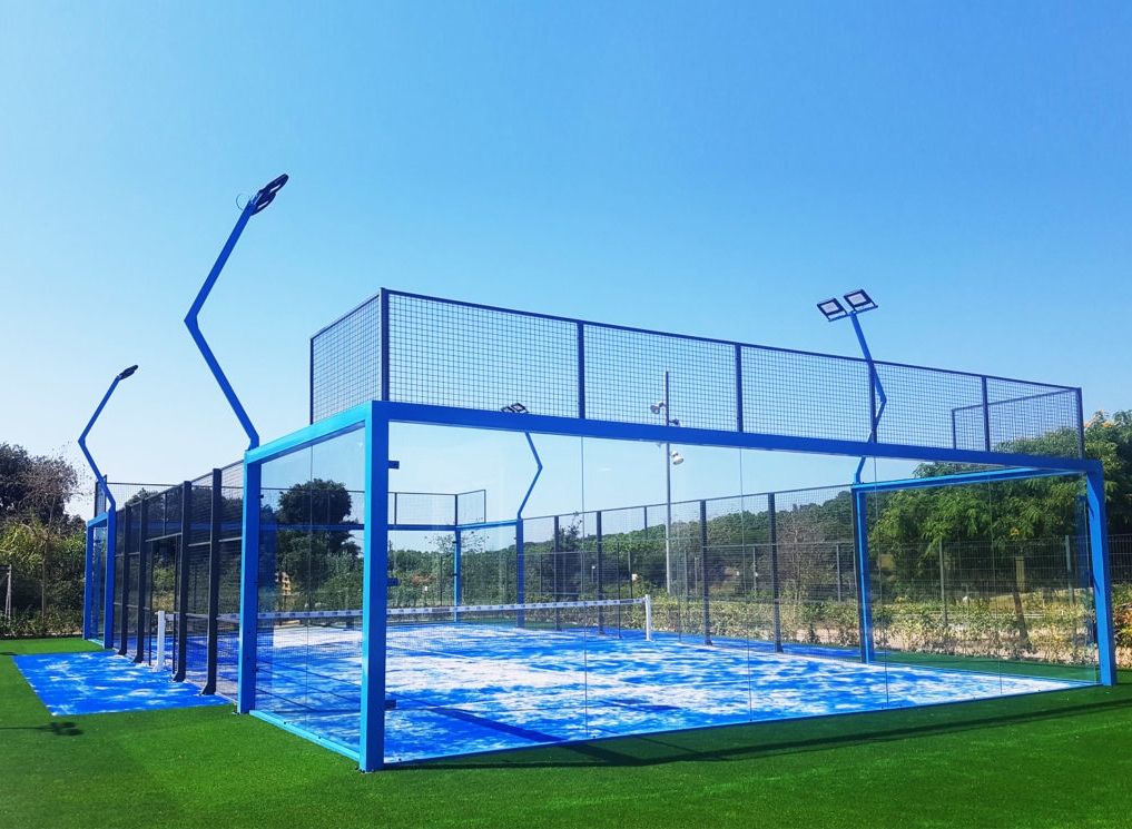 China Panoramic Type Factory Direct Sale 10x20m Paddle Court Padel