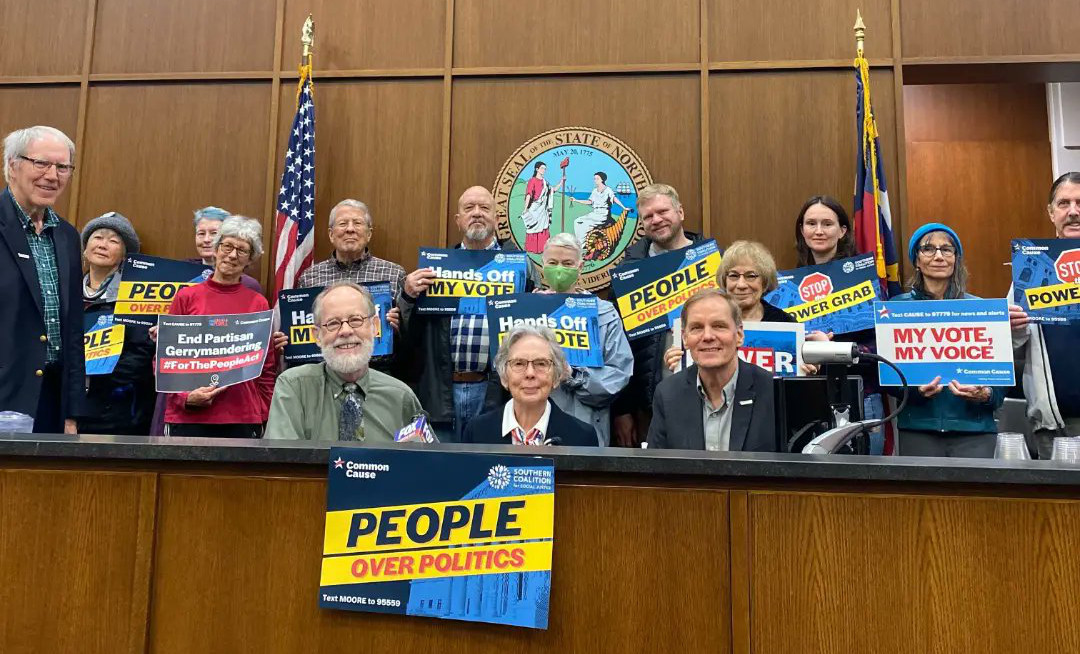 'Test for American democracy' SCOTUS hears oral arguments in NC(01)