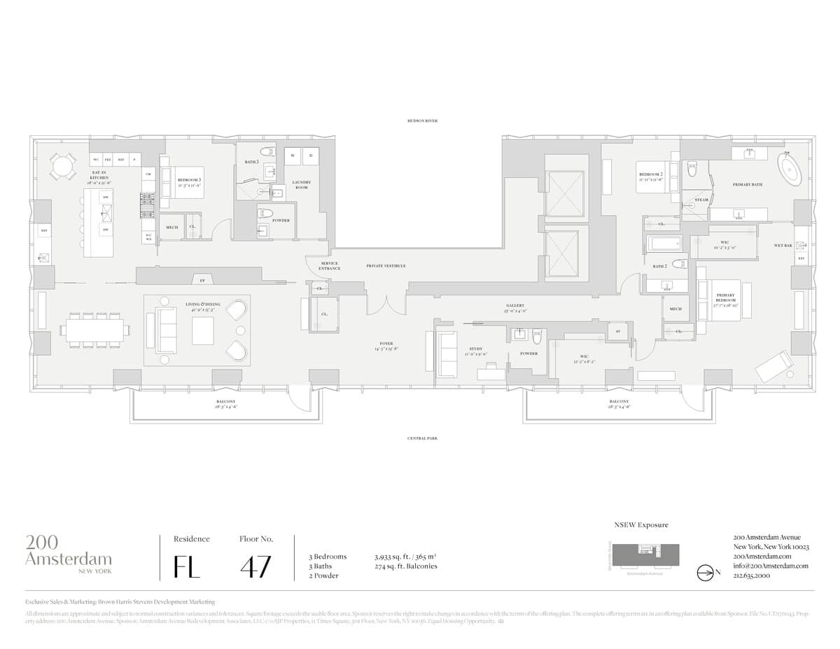 FullFloor Penthouse At 200 Amsterdam Sells