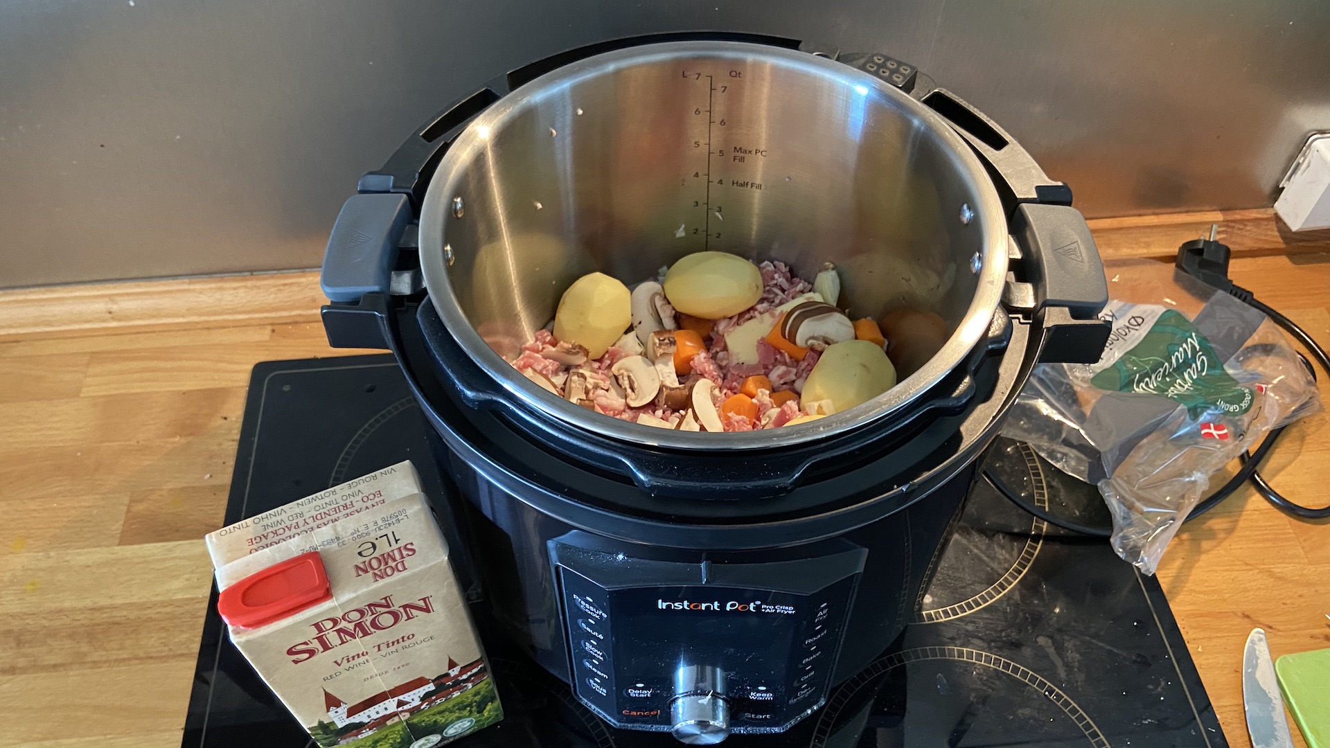 TEST Instant Pot Pro Crisp & Airfryer Airfryer, ovn, sous vide