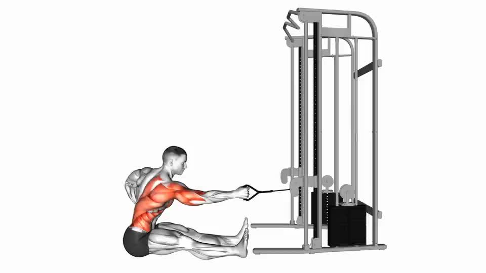 Seated Cable Rows Muscles Worked