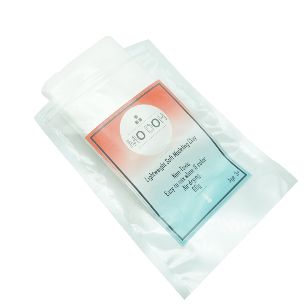 Soft Air Dry Clay White 60g