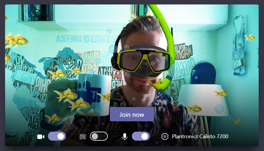 Virtual Meeting Backgrounds and Background Blur Teams